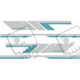 Discovery series 1 replacement side Stripes AUTOCOLLANT