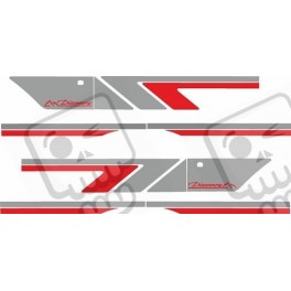Discovery series 1 replacement side Stripes AUTOCOLLANT