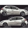Mazda 2 Demio side Stripes STICKER