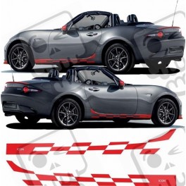 Mazda MX-5 Icon 2016 on side Stripes STICKER