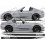 Mazda MX-5 side Stripes STICKER (Compatible Product)