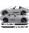 Mazda MX-5 side Stripes STICKER