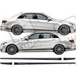 Mercedes E63 AMG side Stripes STICKER