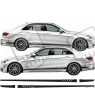 Mercedes E63 AMG side Stripes STICKER