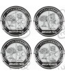 mercedes AMG Wheel centre Gel Badges Aufkleber x4
