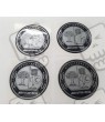 mercedes AMG Wheel centre Gel Badges Aufkleber x4