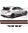 Mercedes A45 Edition 1 panel fit side Stripes ADESIVOS