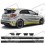 Mercedes A45 Edition 1 side Stripes STICKERS (Compatible Product)