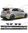 Mercedes A45 Edition 1 side Stripes STICKERS