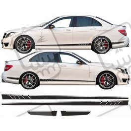 mercedes C63 AMG Edition 507 side Stripes ADESIVOS