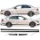 mercedes C63 AMG Edition 507 side Stripes AUTOCOLLANT (Produit compatible)