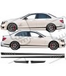 mercedes C63 AMG Edition 507 side Stripes AUFKLEBER