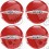 Mini JCW Wheel centre Gel Badges Adesivi x4 (Prodotto compatibile)