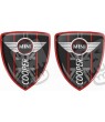 Mini Cooper Badges 70mm Aufkleber x2