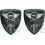 Mini Cooper S Badges Gel Badges decals x2 (Compatible Product)