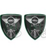 Mini Cooper S Badges Gel Badges decals x2