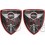 Mini Cooper S Badges 70mm Aufkleber x2 (Kompatibles Produkt)