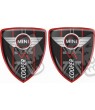 Mini Cooper S Badges 70mm Autocollant x2