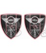 Mini Cooper S Badges 70mm Aufkleber x2