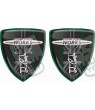 Mini JCW Badges 70mm 70mm Adhesivos x2