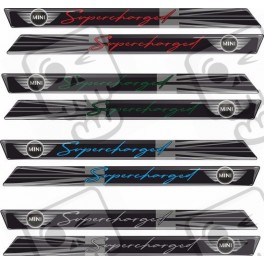 Mini R52 / R53 Supercharged Adesivi x2