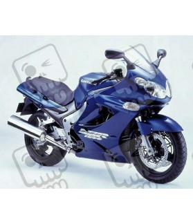 ADESIVOS KAWASAKI ZZR1200 YEAR 2002 BLUE (Produto compatível)