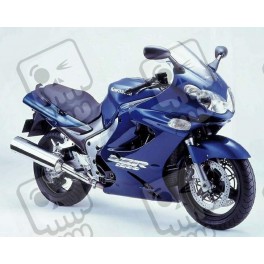 ADESIVOS KAWASAKI ZZR1200 YEAR 2002 BLUE