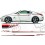 Nissan 300ZX / 350z / 370z / Skyline /200SX Nismo Side & Bonnet Stripes STICKERS ADESIVOS (Produto compatível)