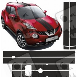 Nissan Juke Sporty 2010 - 2019 Stripes AUTOCOLLANT