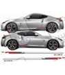 Nissan 350Z / 370Z Nismo side Stripes ADHESIVO