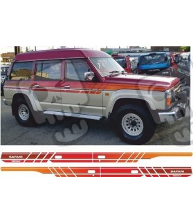Nissan safari Patrol 1990 -1991 Stripes ADESIVOS