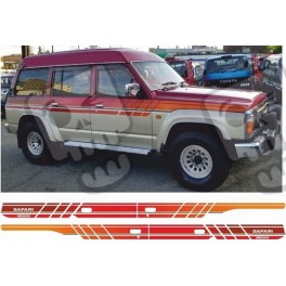 Nissan safari Patrol 1990 -1991 Stripes ADESIVOS