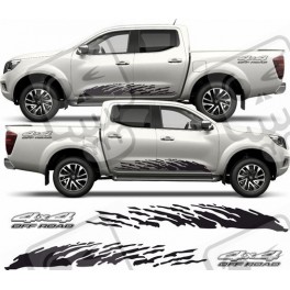 Nissan Navara side Graphics ADESIVOS