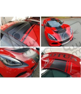 Lotus Exige S series 3 OTT Stripes & Headlight STICKER (Compatible Product)