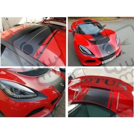 Lotus Exige S series 3 OTT Stripes & Headlight ADESIVI