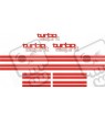Lotus Exige S series 3 OTT Stripes & Headlight ADHESIVO