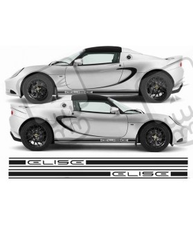 Lotus elise side stripes STICKERS (Compatible Product)