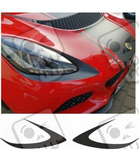 Lotus Exige S series 3 Headlight STICKER (Compatible Product)
