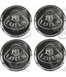 LOTUS Wheel centre Gel Badges Adesivi x4