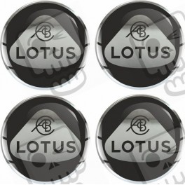 LOTUS Wheel centre Gel Badges Aufkleber x4