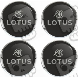 LOTUS Wheel centre Gel Badges Badges adesivos x4
