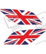 Lotus Exige S series 3 rear Wing GB Flag ADESIVOS