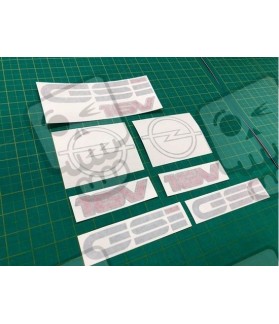 Opel Kadett E GSi 16 Valve restoration Stickers decals