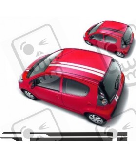 Citroen C1 / Peugeot 107 OTT Stripes adhesivos