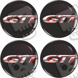 Peugeot Wheel centre Gel Badges Adesivi x4