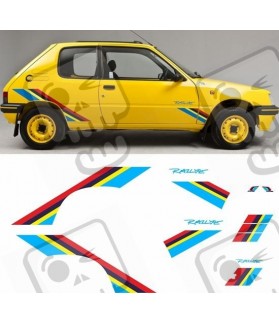 Peugeot 205 Rallye adhesivos (Producto compatible)