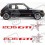 Peugeot 205 gti 25th 1 FM stickers (Compatible Product)