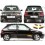 Peugeot 106 Rallye Stripes adesivi (Prodotto compatibile)