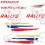 Peugeot 106 Rallye Stripes stickers (Compatible Product)