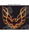 Pontiac Trans AM 1970's style 34" Bonnet Autocollant